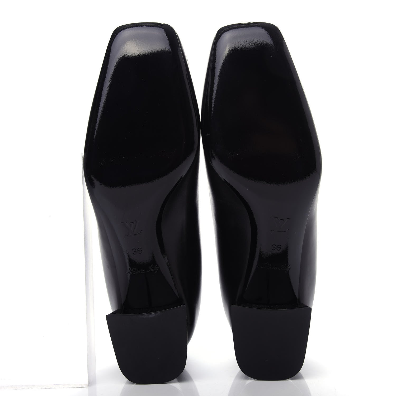 Louis Vuitton Calfskin Madeleine Pumps 36 Black 6 of 10