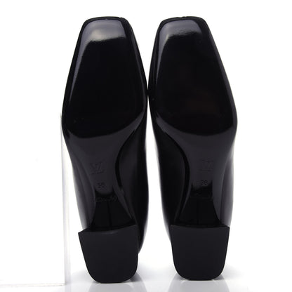 Louis Vuitton Calfskin Madeleine Pumps 36 Black 6 of 10