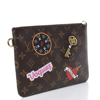 Louis Vuitton Monogram Travel Stickers City Pouch 3 of 6