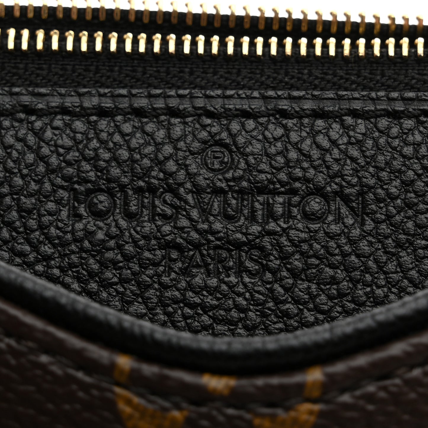 Monogram Pallas Clutch Black