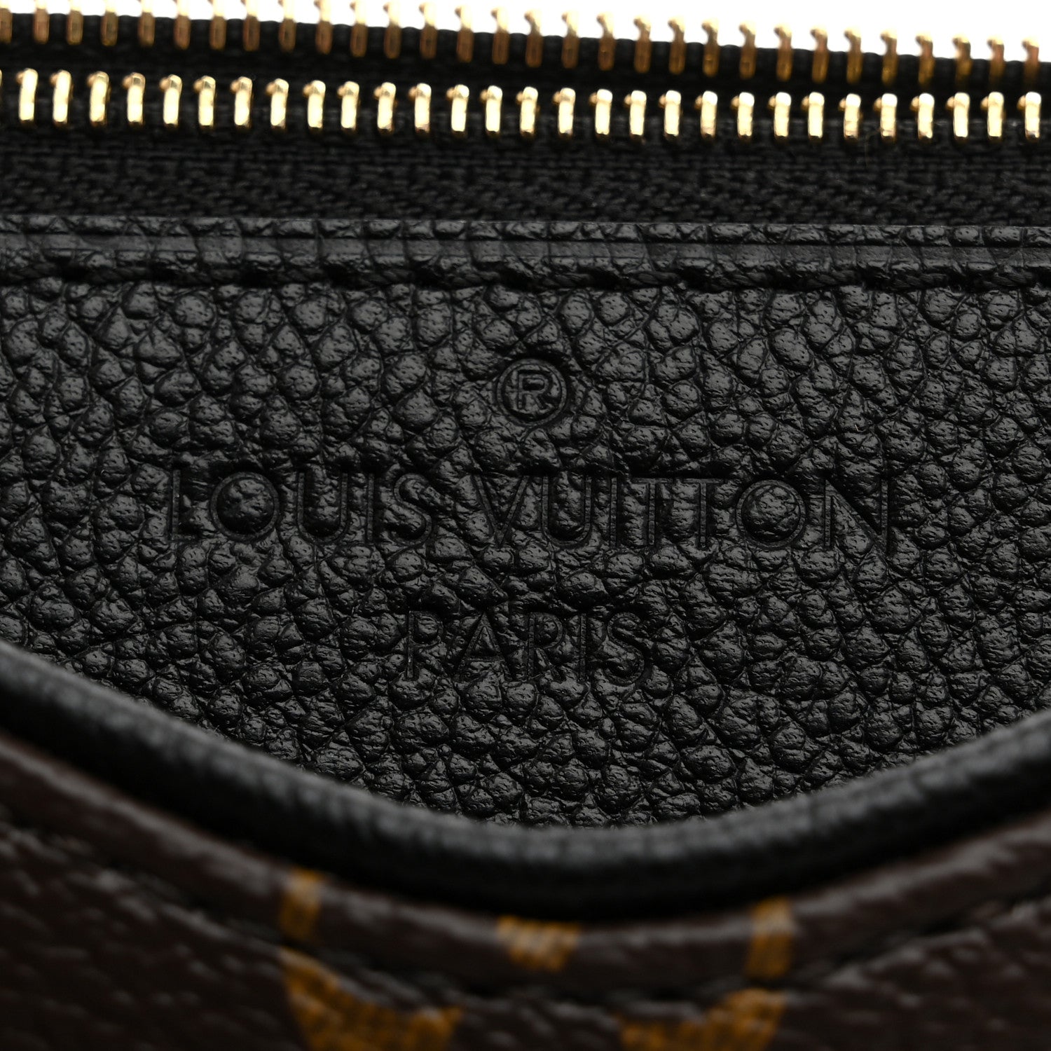 Louis Vuitton Monogram Pallas Clutch Black 6 of 11