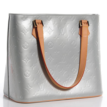 Louis Vuitton Vernis Houston Silver 3 of 7