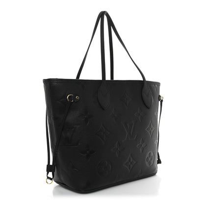 Louis Vuitton Empreinte Monogram Giant Neverfull MM Black 4 of 10