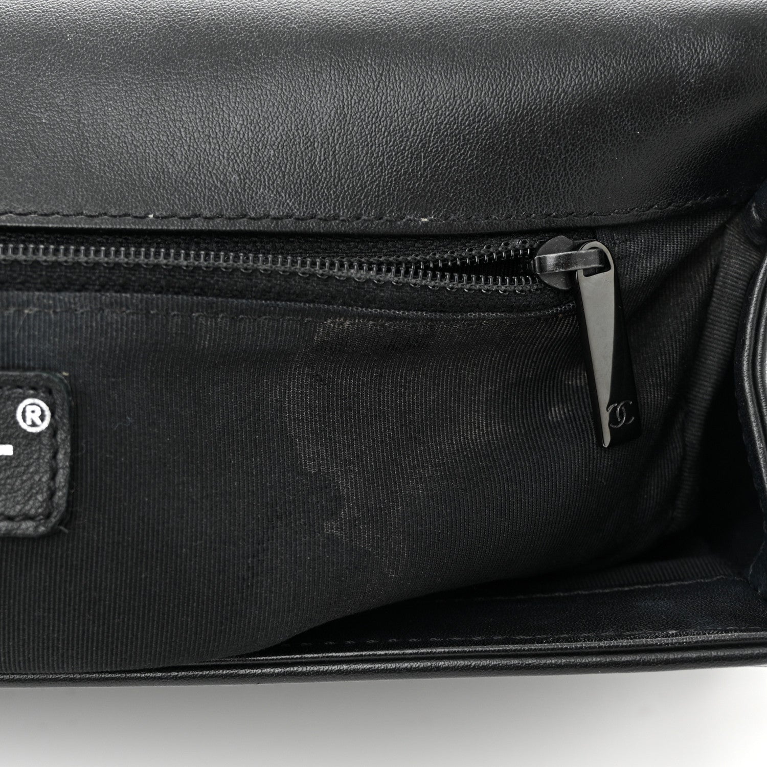 Chanel Calfskin Quilted New Medium Boy Flap So Black 11 of 11