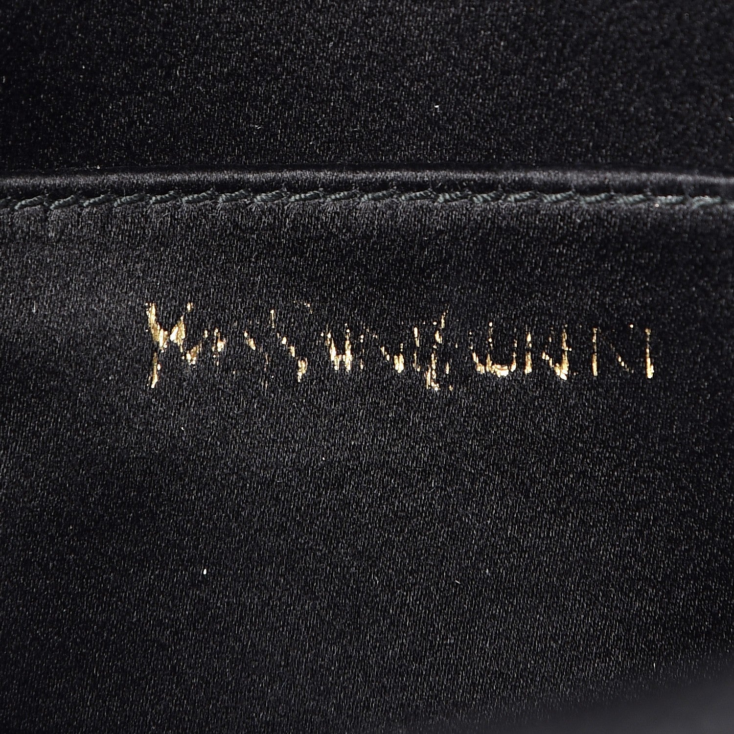 Saint Laurent Goatskin Large Belle De Jour Clutch Black 6 of 7