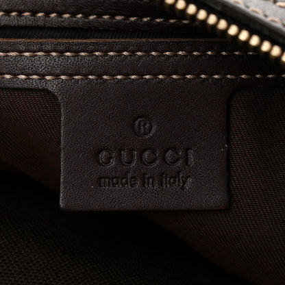 Gucci GG Supreme Monogram Belt Bag Dark Brown 6 of 10