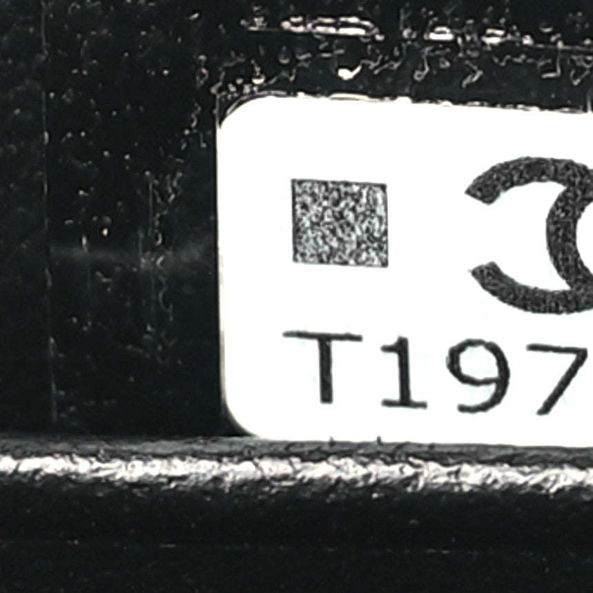 Chanel Caviar Quilted Nano Coco Handle Clutch With Chain Black 7 of 11