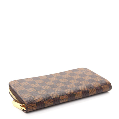 Louis Vuitton Damier Ebene Zippy Wallet Rose Ballerine 4 of 7