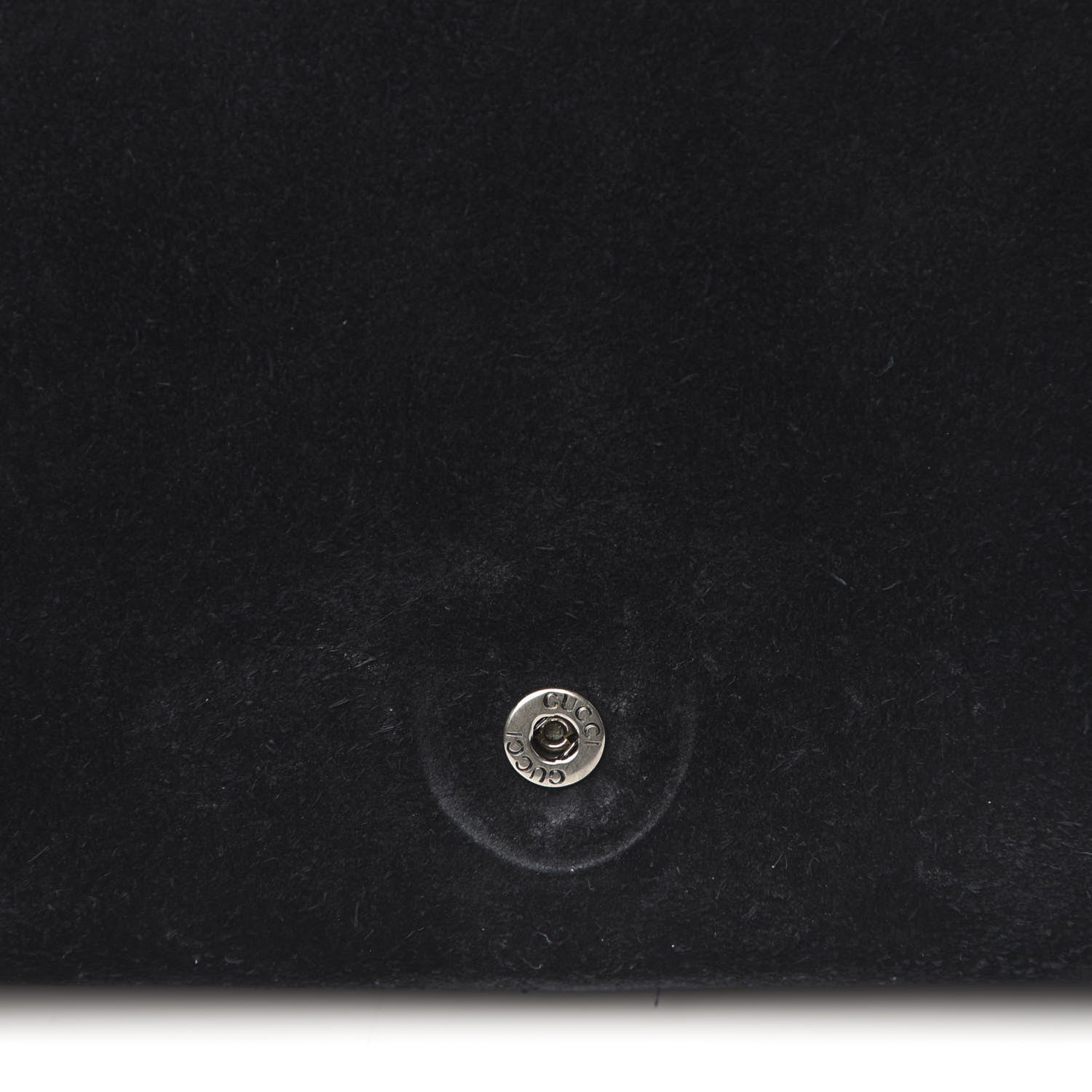 Gucci Suede Mini Dionysus Chain Wallet Black 8 of 11