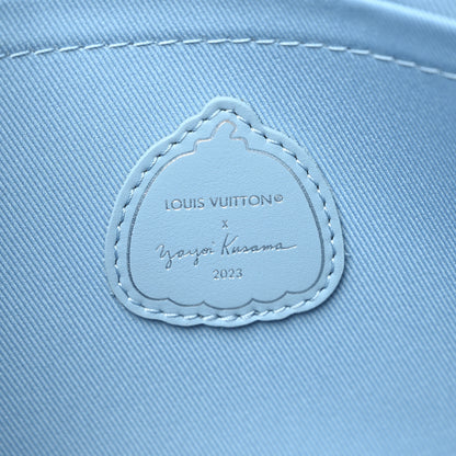 Louis Vuitton LV x YK Taurillon Pochette To Go Clutch Blue 6 of 9