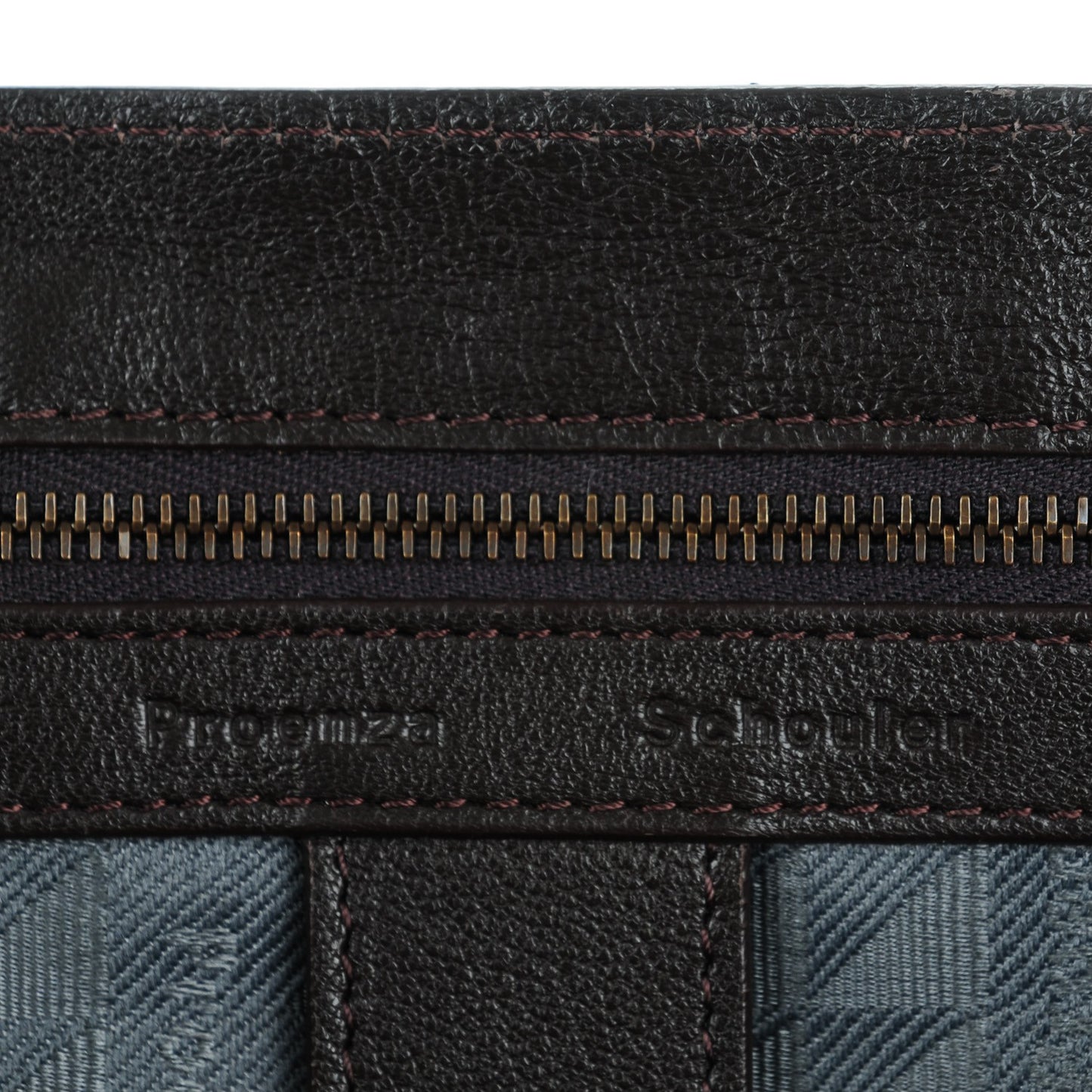 Lambskin Medium PS1 Satchel Dark Chocolate