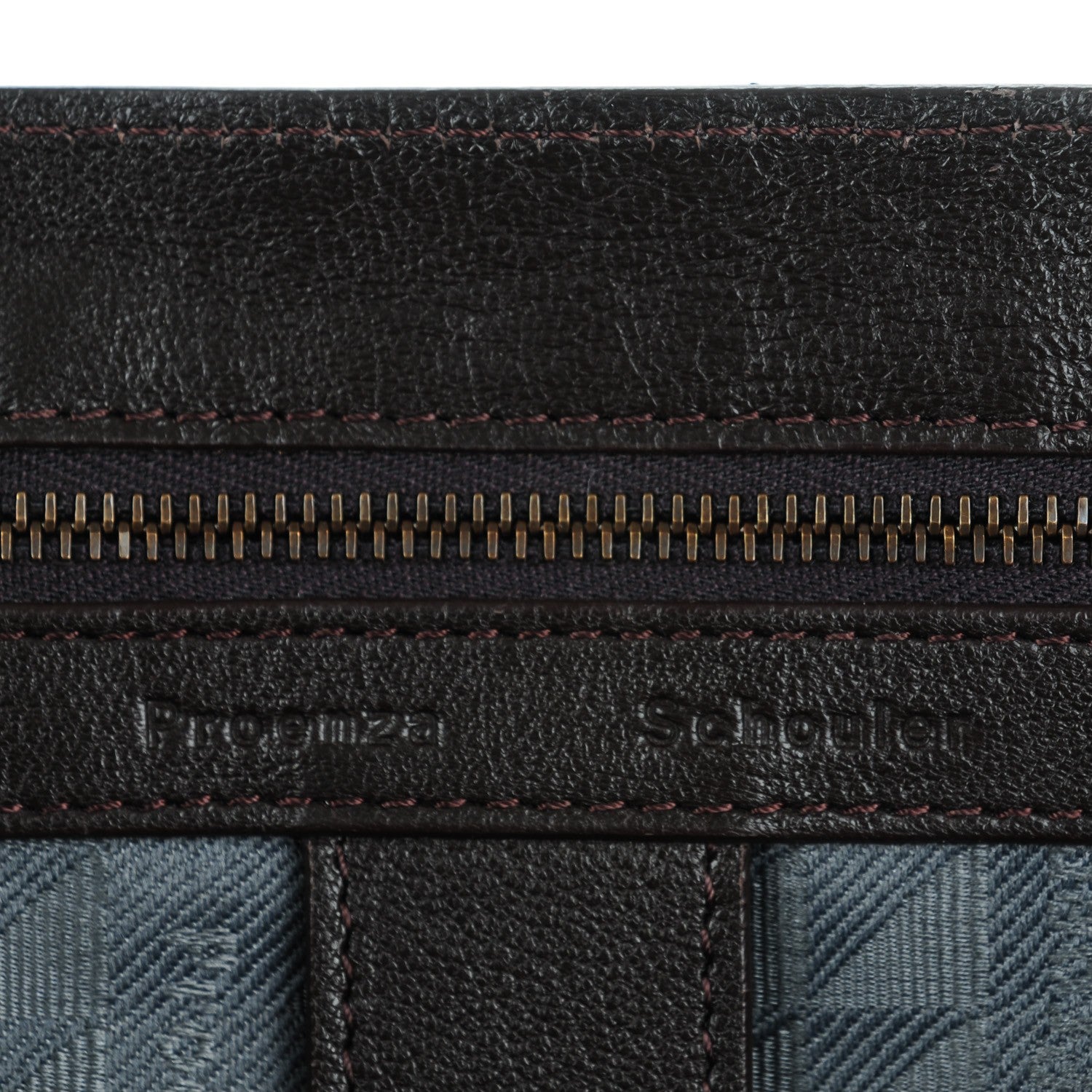 Proenza Schouler Lambskin Medium PS1 Satchel Dark Chocolate 6 of 8