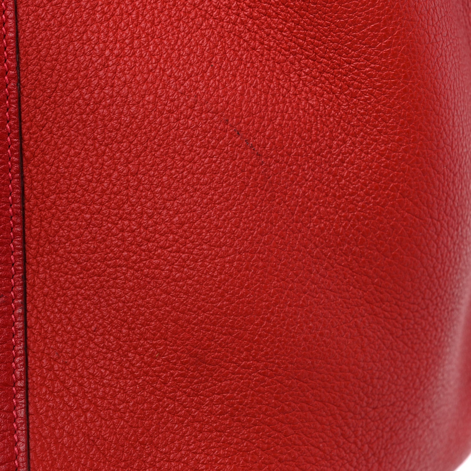 Hermes Taurillon Clemence Picotin 26 GM Rouge Casaque 15 of 17