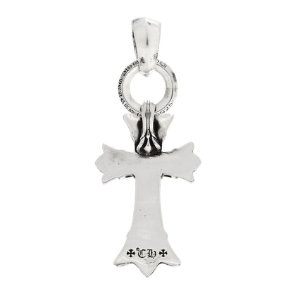 Chrome Hearts Sterling Silver Double Cross Pendant 3 of 5