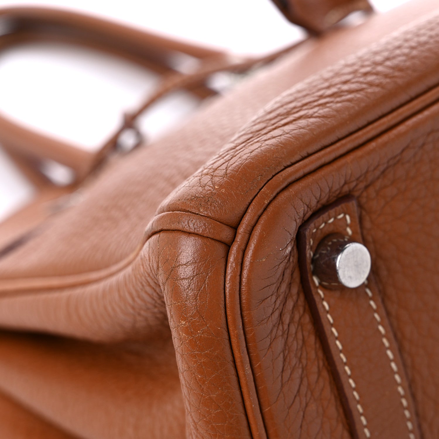 Hermes Taurillon Clemence Birkin 30 Gold 8 of 19