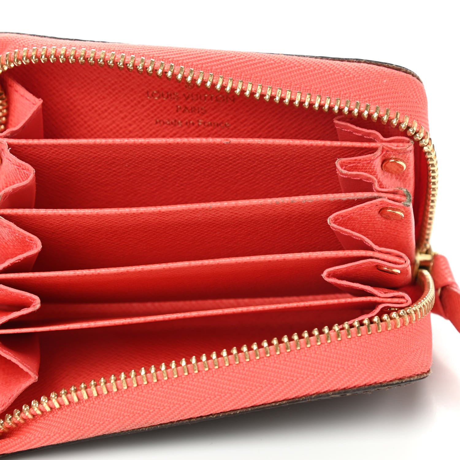 Louis Vuitton Monogram Zippy Multicartes Piment 5 of 8