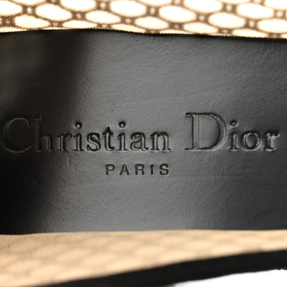 Christian Dior Suede Resille Nicely-D Ballet Flat 39.5 Black 6 of 8