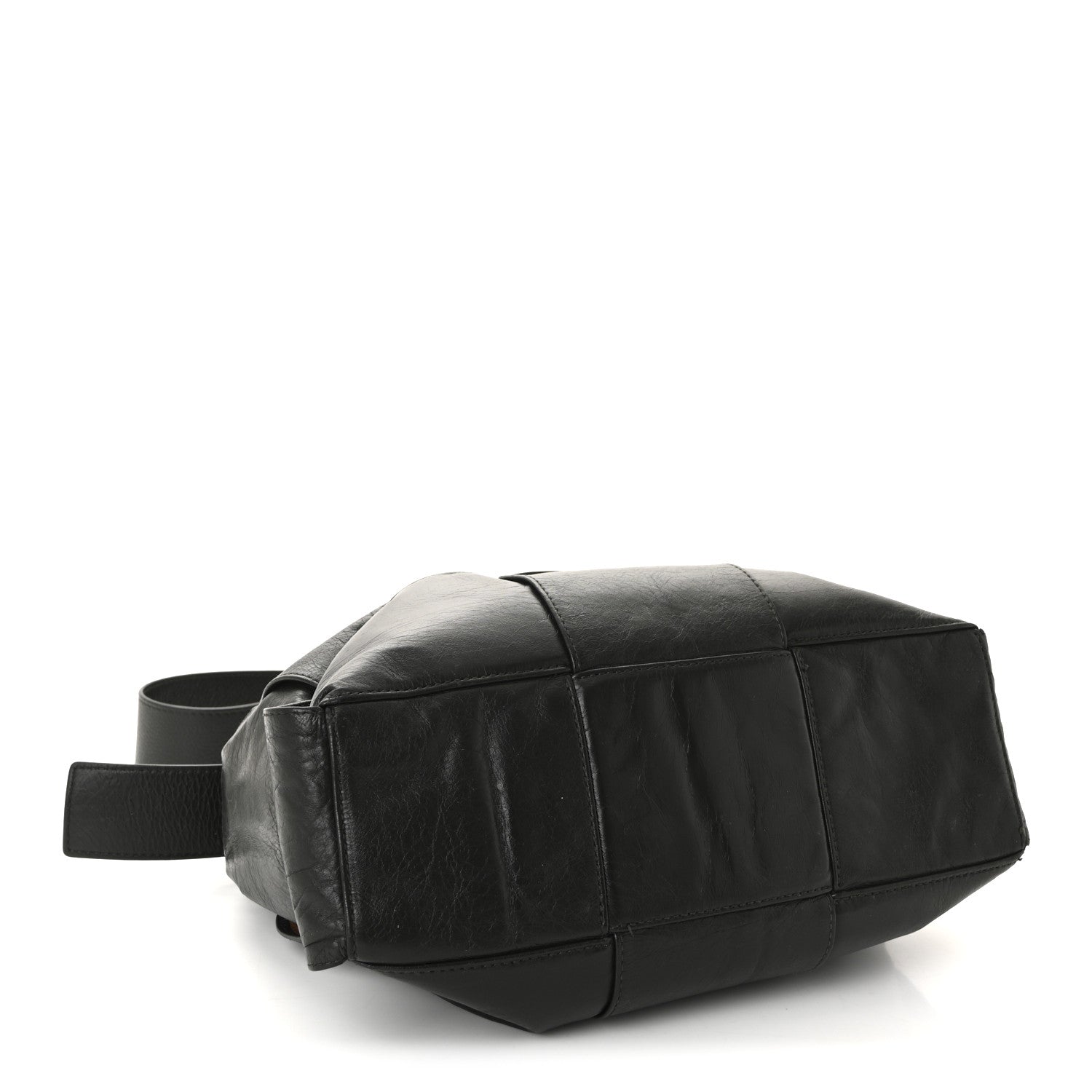 Bottega Veneta Paper Calfskin Maxi Intreccio Medium Arco Camera Bag Camping 4 of 9