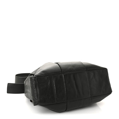Bottega Veneta Paper Calfskin Maxi Intreccio Medium Arco Camera Bag Camping 4 of 9