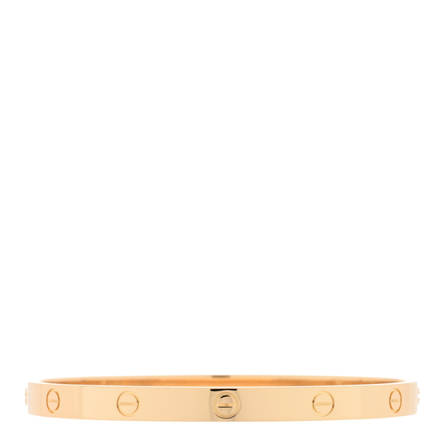 18K Yellow Gold LOVE Bracelet 20