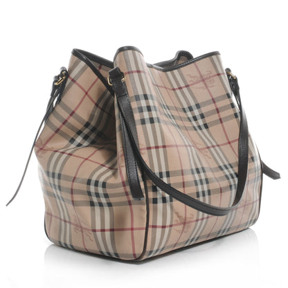 Burberry Haymarket Check Canterbury Hobo 3 of 8