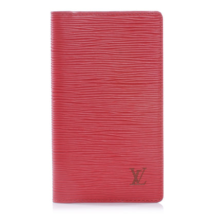 Louis Vuitton Epi Checkbook Cover Red 1 of 6