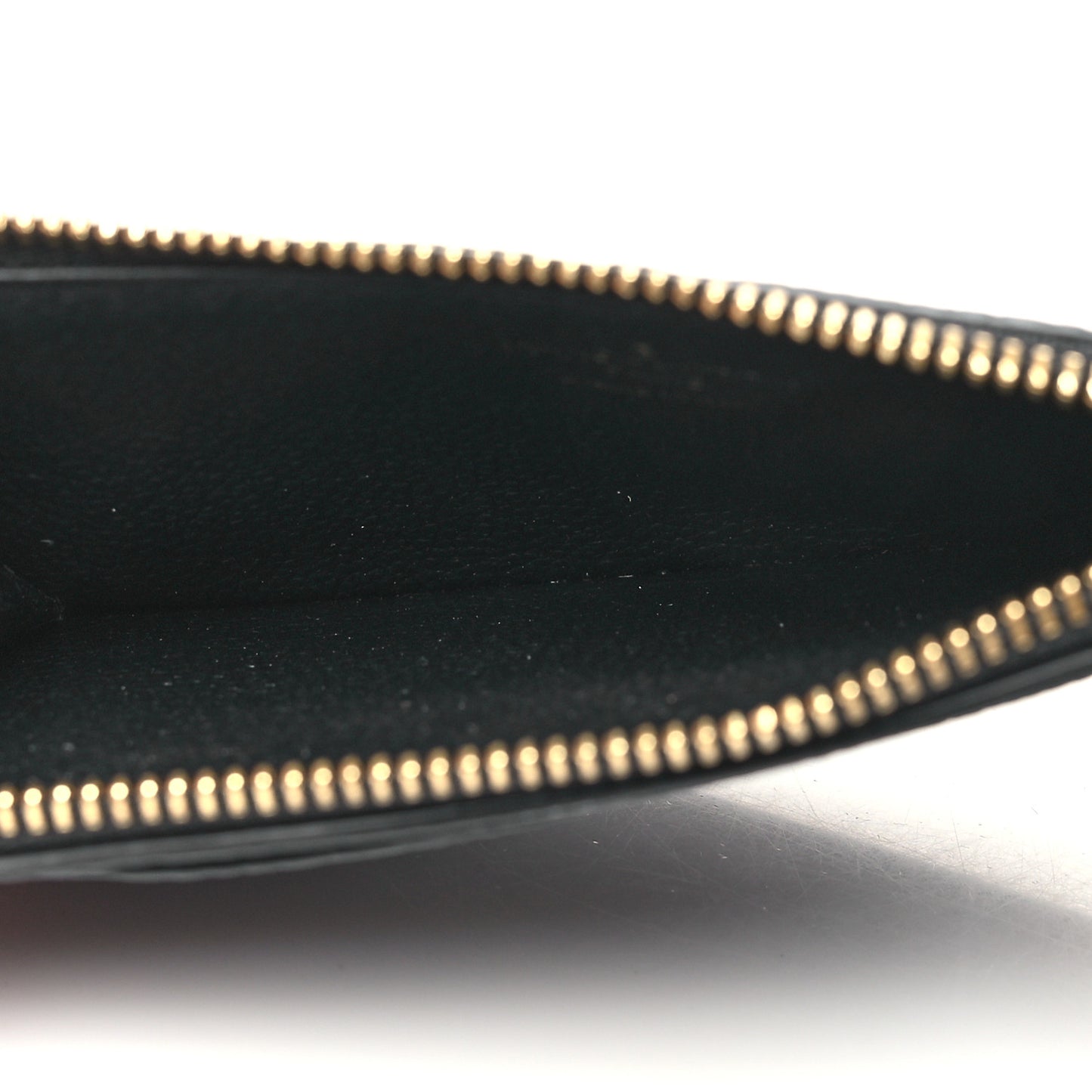 Empreinte Zipper Card Holder Black