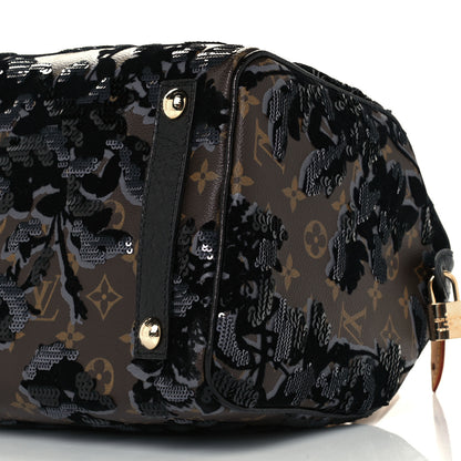 Louis Vuitton Monogram Fleur De Jais Sequins Speedy 30 11 of 11