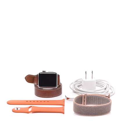 Hermes Barenia 38mm Apple Watch Double Tour Fauve 29 of 29