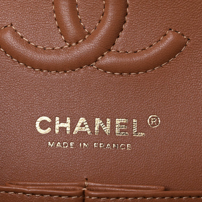 Chanel Lambskin Quilted Small Double Flap Brown 6 of 10