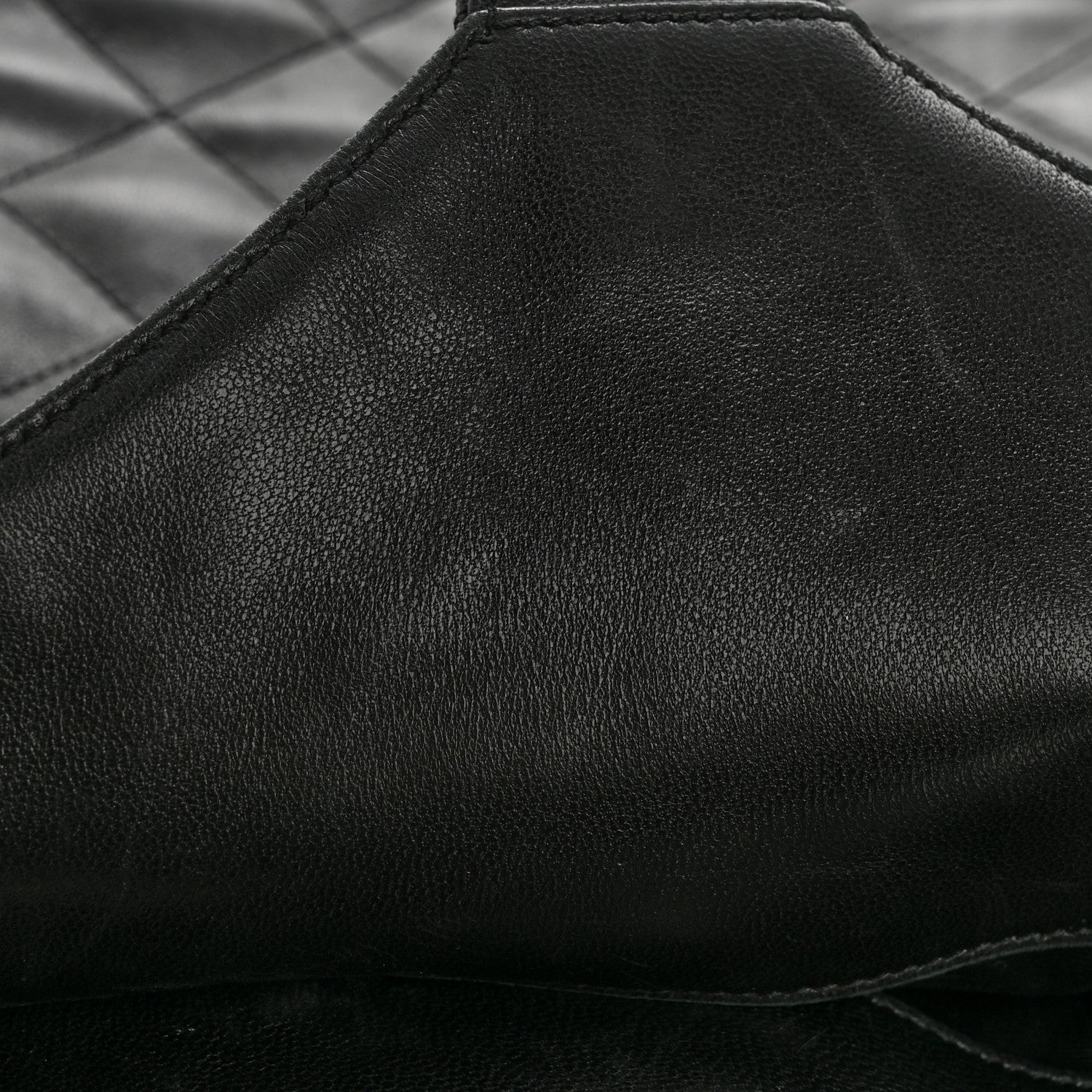 Saint Laurent Lambskin Quilted Maxi Icare Shopping Tote Black 13 of 18