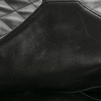 Saint Laurent Lambskin Quilted Maxi Icare Shopping Tote Black 13 of 18