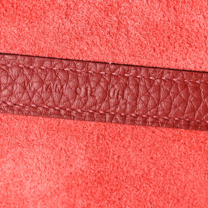 Hermes Taurillon Clemence Picotin Lock 18 PM Rouge H 7 of 13