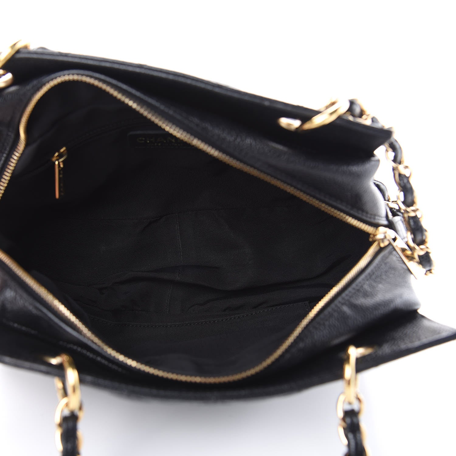 Chanel Caviar Quilted Petit Timeless Tote PTT Black 6 of 15