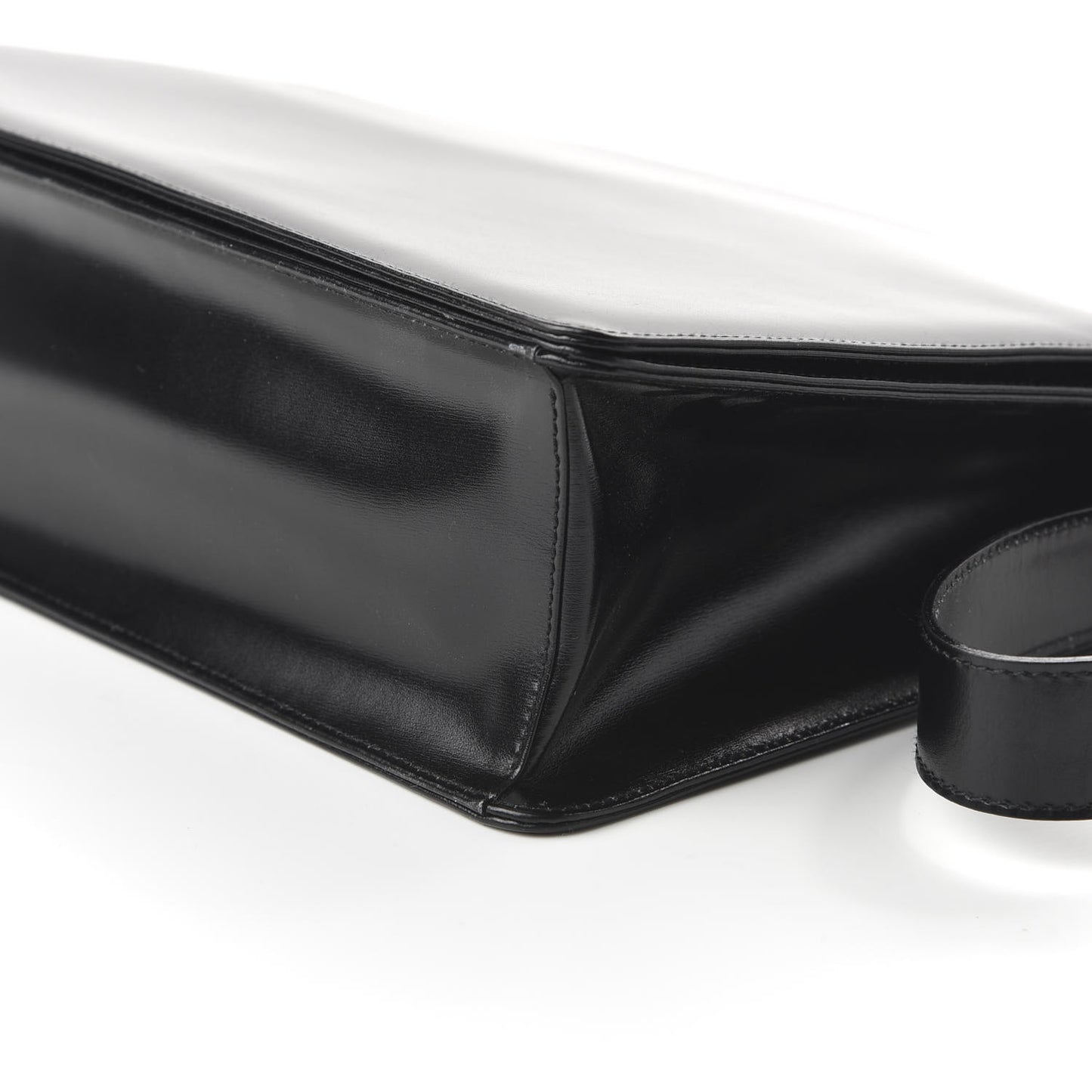 Calfskin Shoulder Bag Black