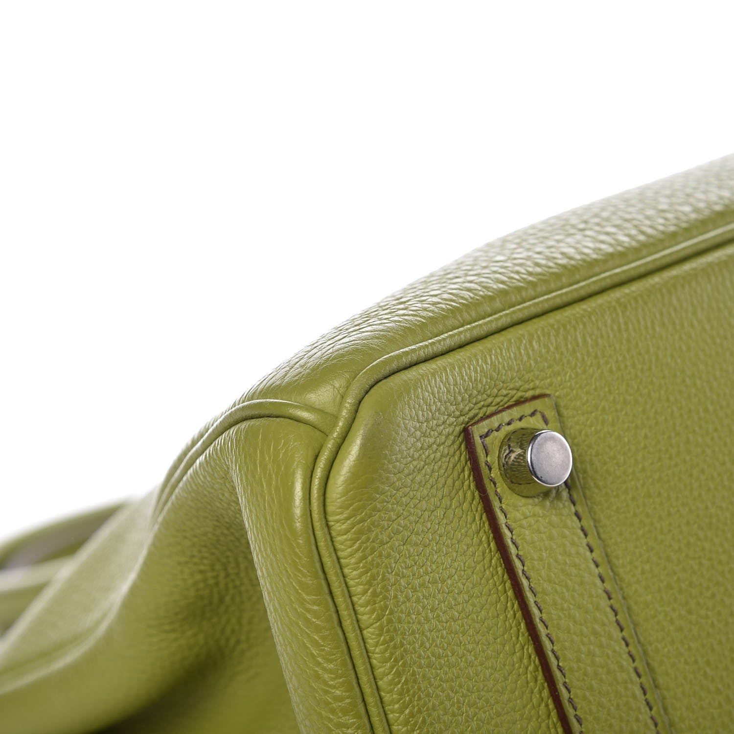 Hermes Togo Birkin 35 Vert Anis 40 of 41