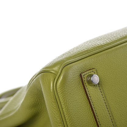 Hermes Togo Birkin 35 Vert Anis 40 of 41