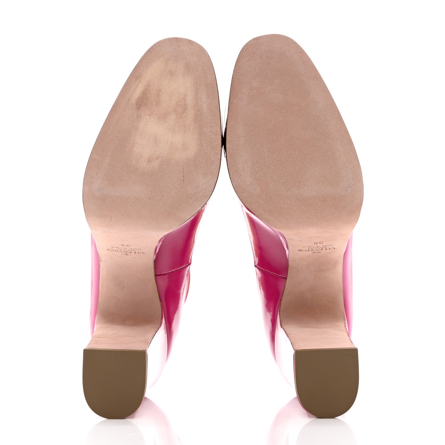 Valentino Garavani Patent Tan-Go 50/120mm Platform Pumps 38 Rose Violet 5 of 12