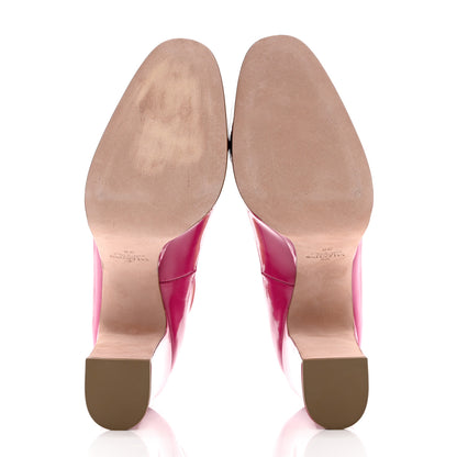 Valentino Garavani Patent Tan-Go 50/120mm Platform Pumps 38 Rose Violet 5 of 12