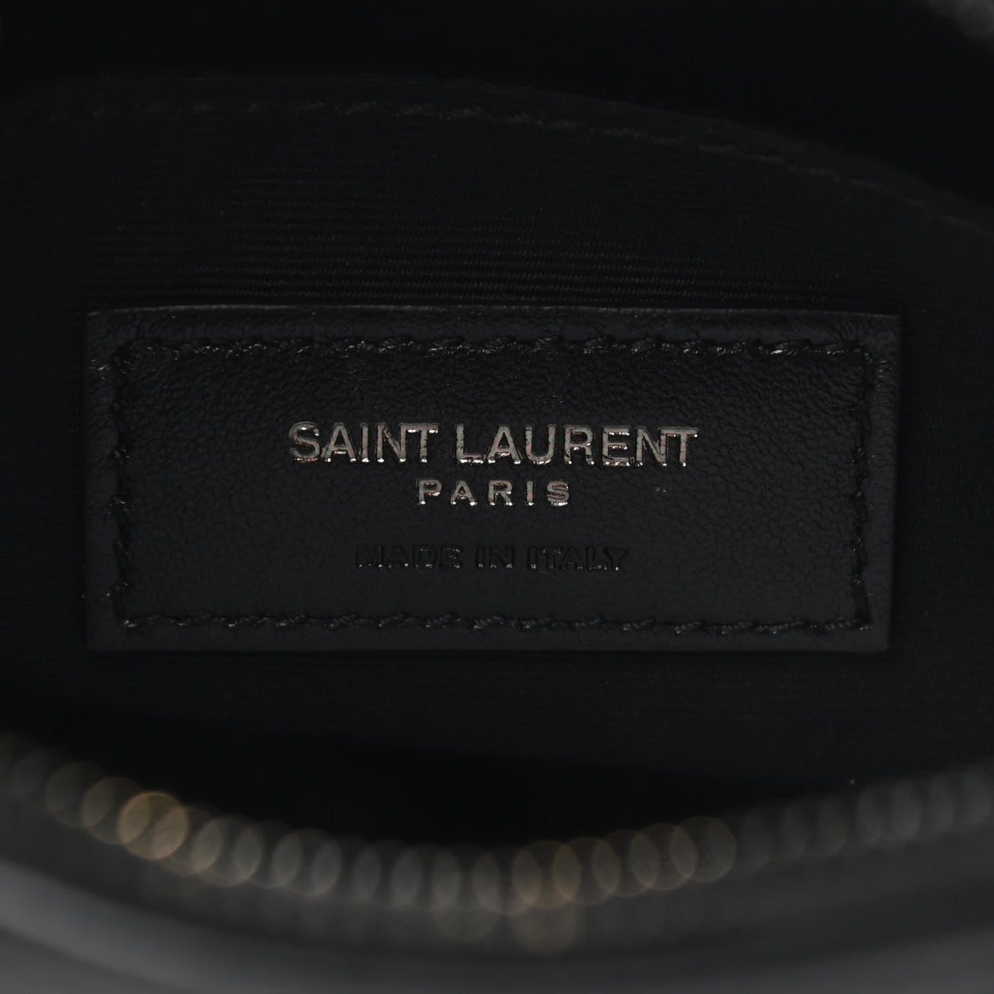 Calfskin Matelasse Monogram Lou Belt Bag Black