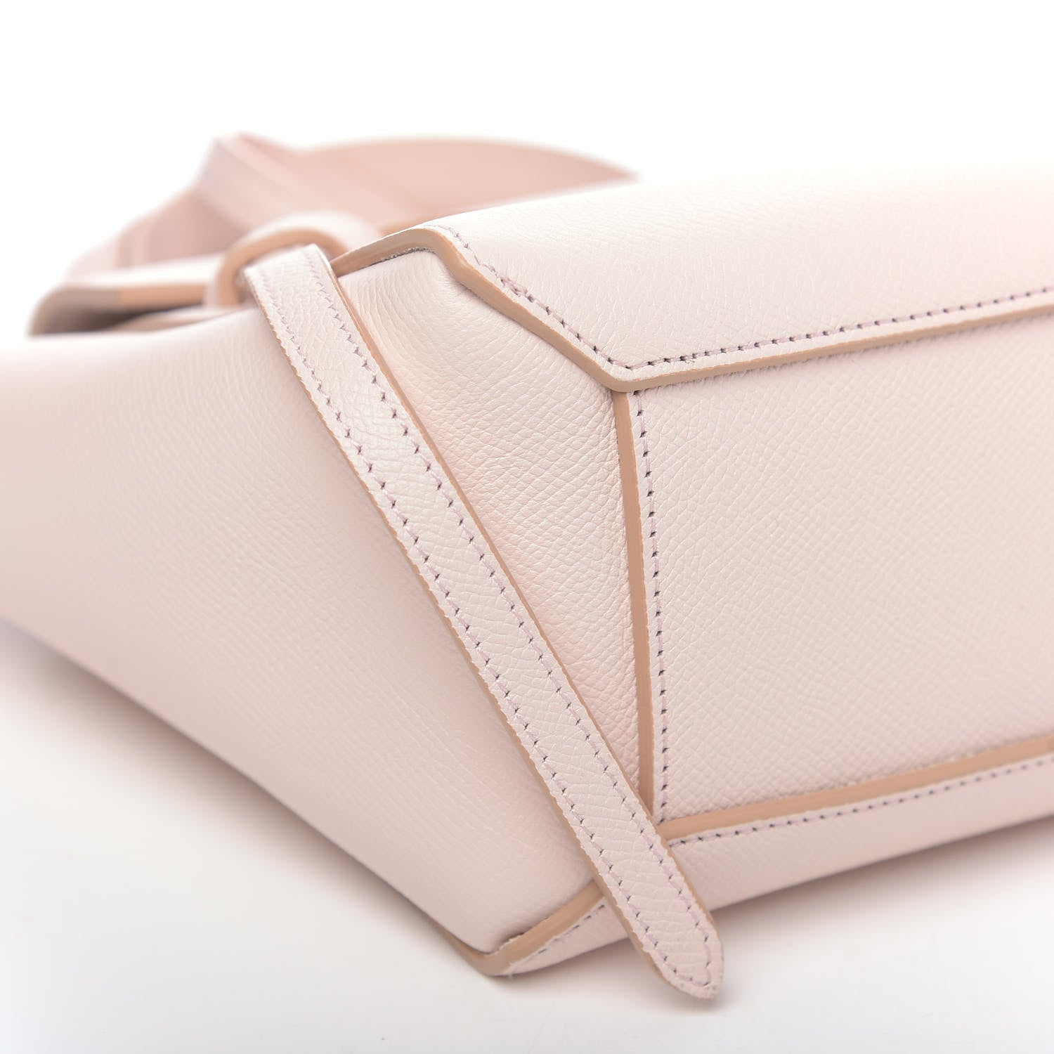 Celine Grained Calfskin Nano Belt Bag Pale Pink 8 of 9
