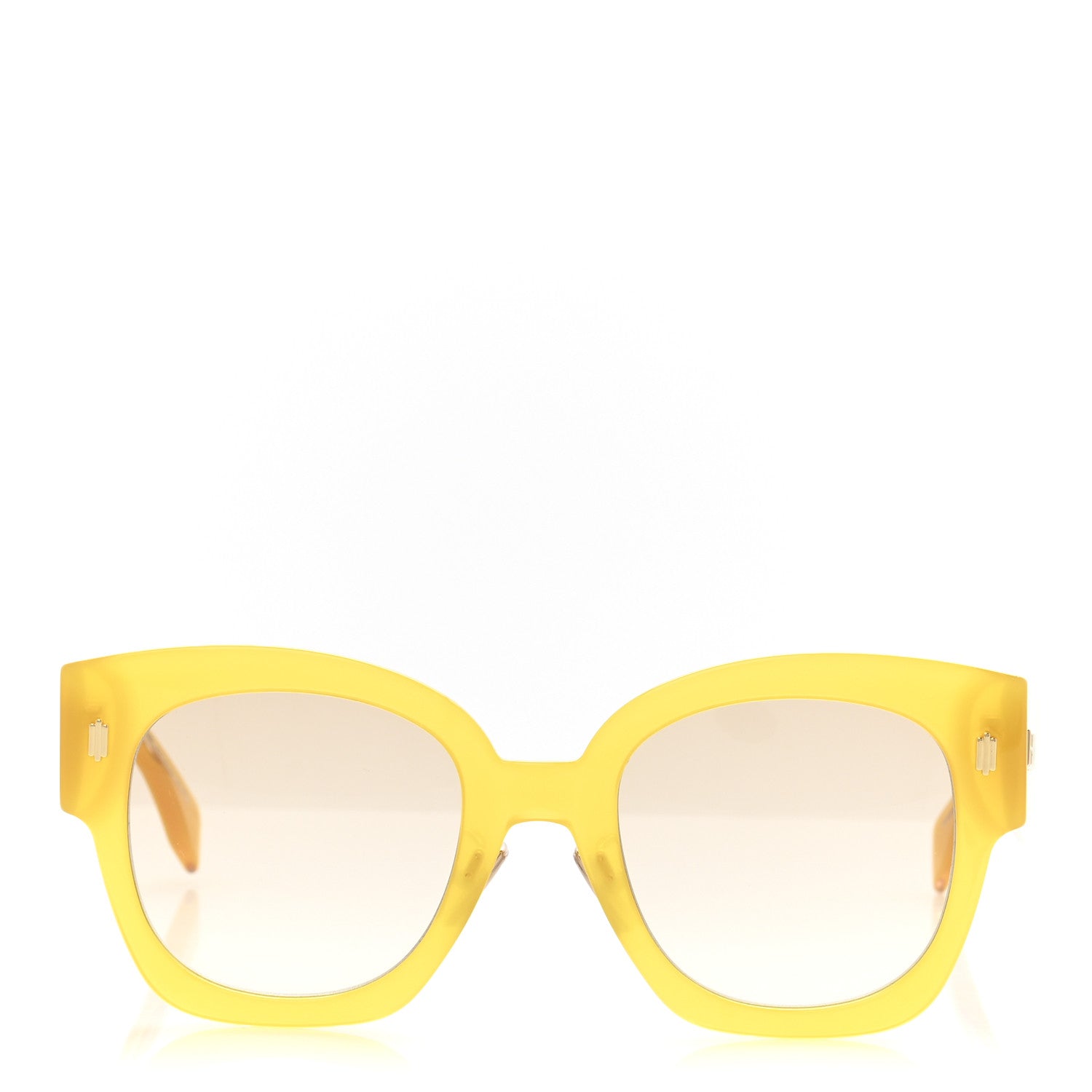 Fendi Acetate Sunglasses FF 0458/G/S Yellow 2 of 7