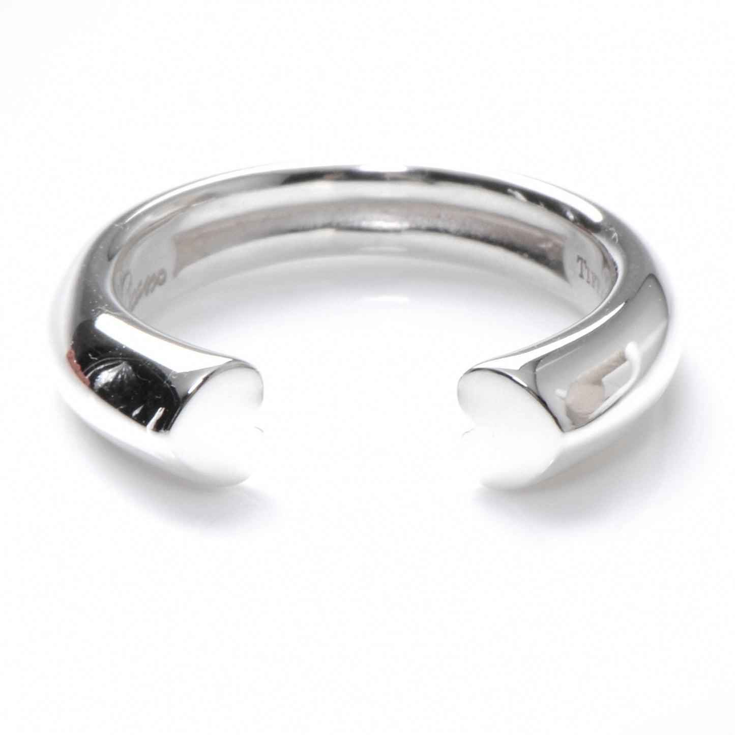 Sterling Silver Tenderness Heart Ring 5.5