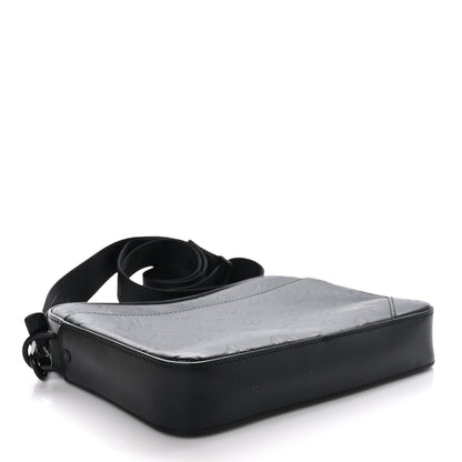 Louis Vuitton LOUIS VUITTON Calfskin Monogram Shadow Duo Messenger Black 4 of 9
