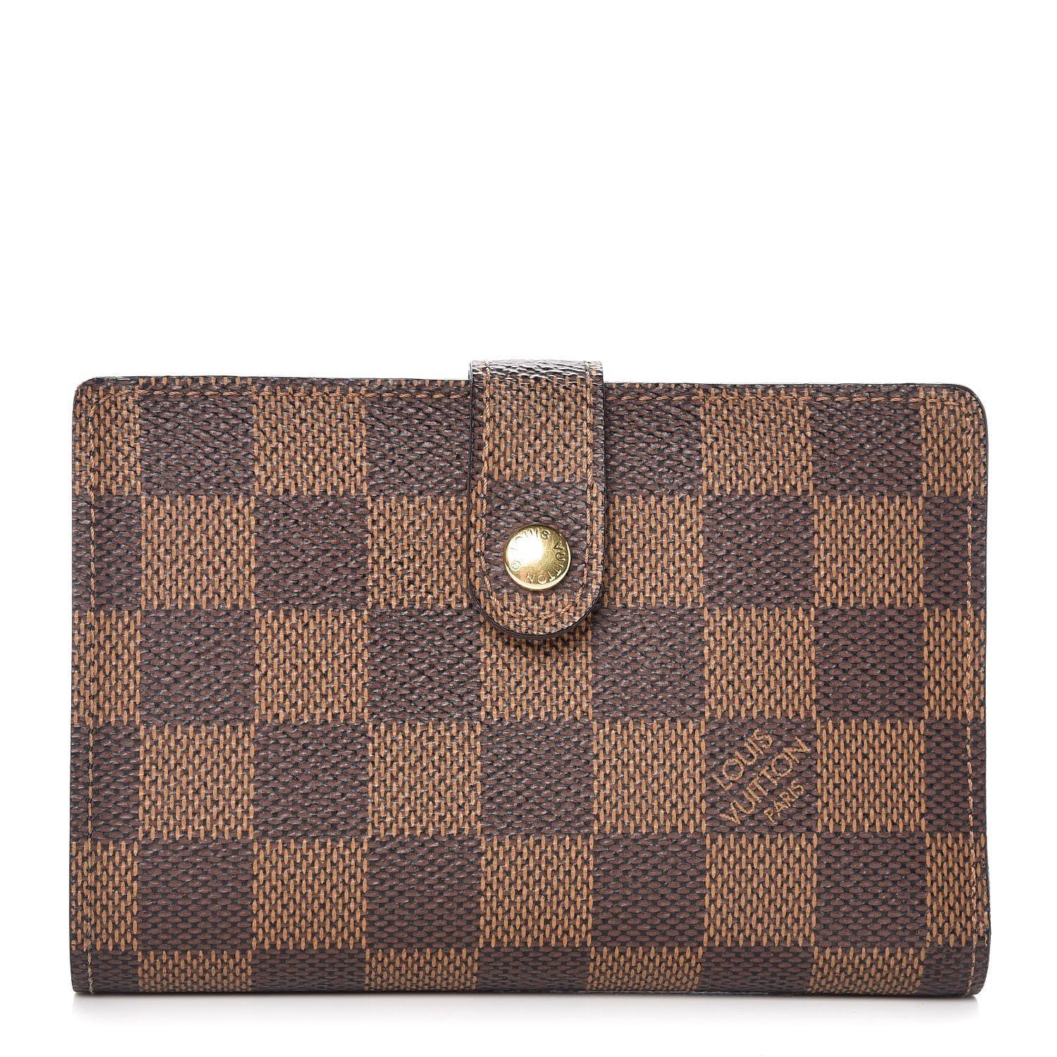 Louis Vuitton Damier Ebene French Purse Wallet 1 of 10