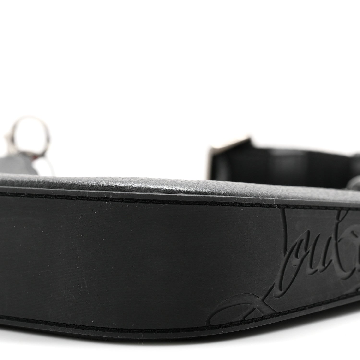 Christian Louboutin Calfskin Mini Loubila Chain Shoulder Bag Black 10 of 10