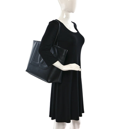 Dolce & Gabbana Calfskin DG Logo Shopper Tote Black 2 of 9