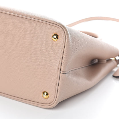 Prada Saffiano Cuir Medium Double Bag Cammeo 9 of 9