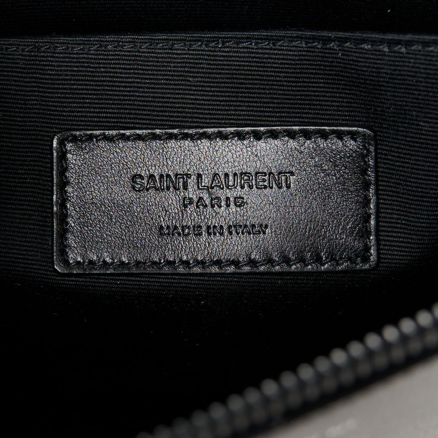 Grain De Poudre Zipped Tablet Holder Black