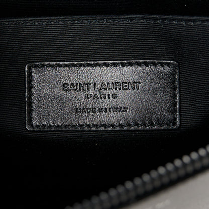 Saint Laurent Grain De Poudre Zipped Tablet Holder Black 6 of 9